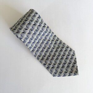 Giorgio Armani Vintage Geometric Silk Tie